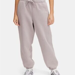 Aritzia TNA Extra Fleece Pants Purple